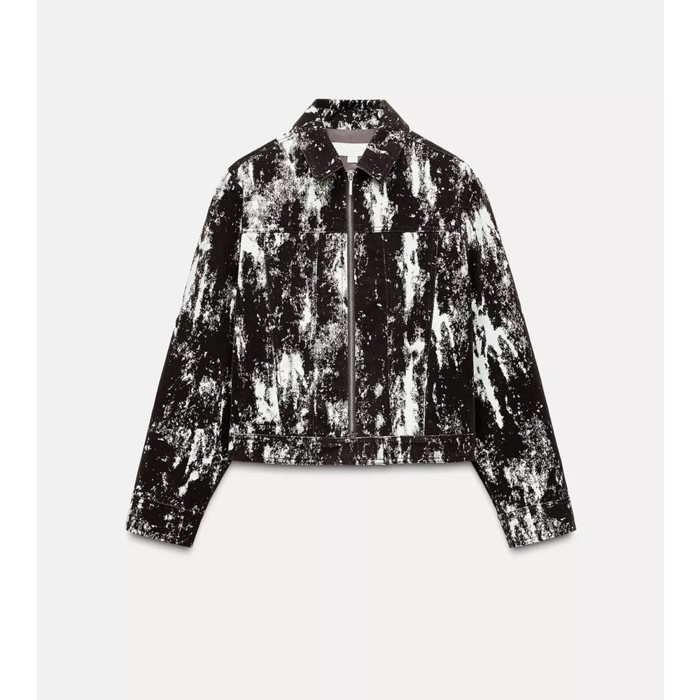 Stylish Black and White Women's Jacket